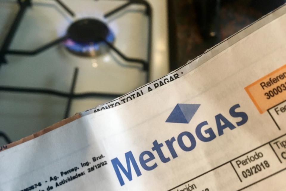 Facturación de Metrogas Tomará el menor consumo del mismo bimestre de