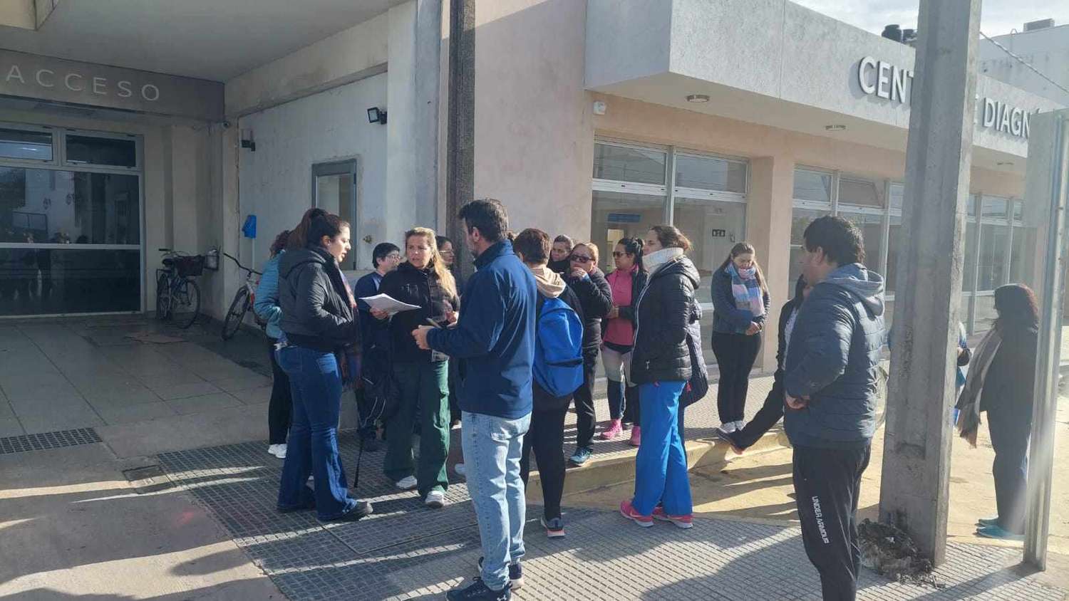 Protesta en Balcarce: El Sindicato le descontó una "contribución" a municipales que no están afiliados al gremio