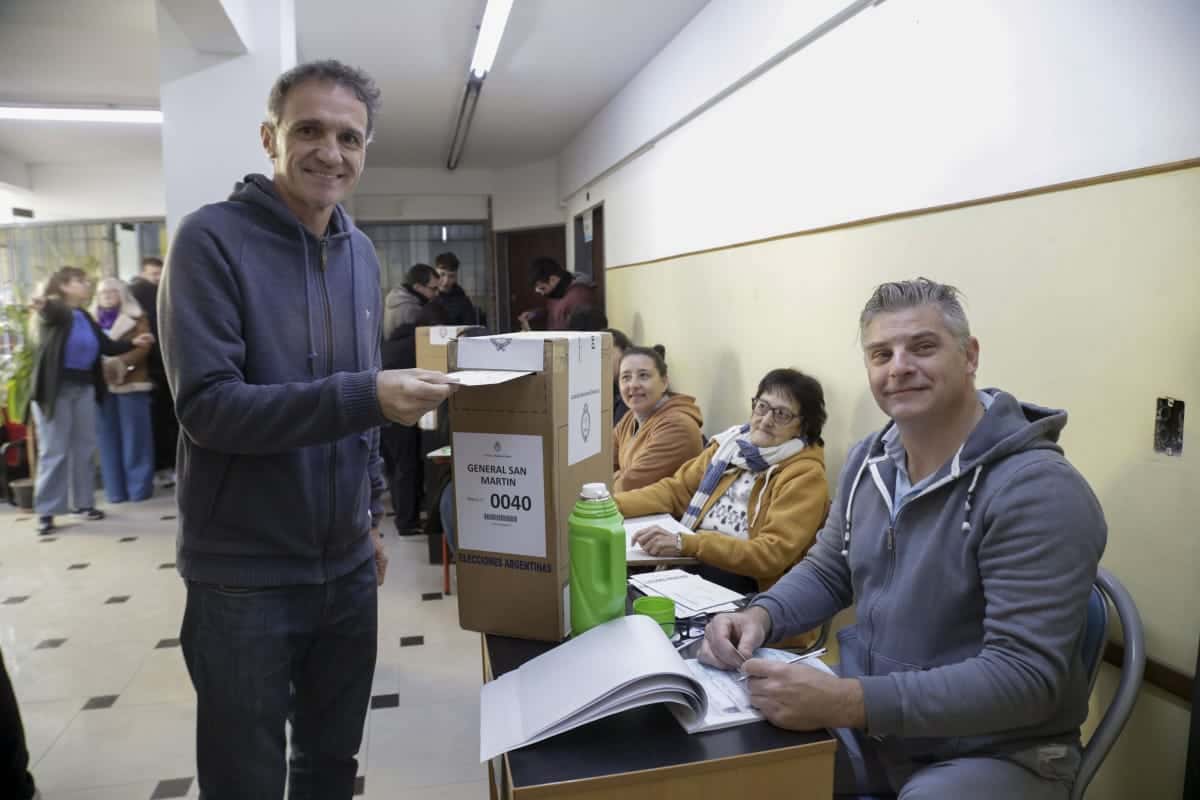 Katopodis votó en San Martín: “Esta es una elección que define el rumbo del país”