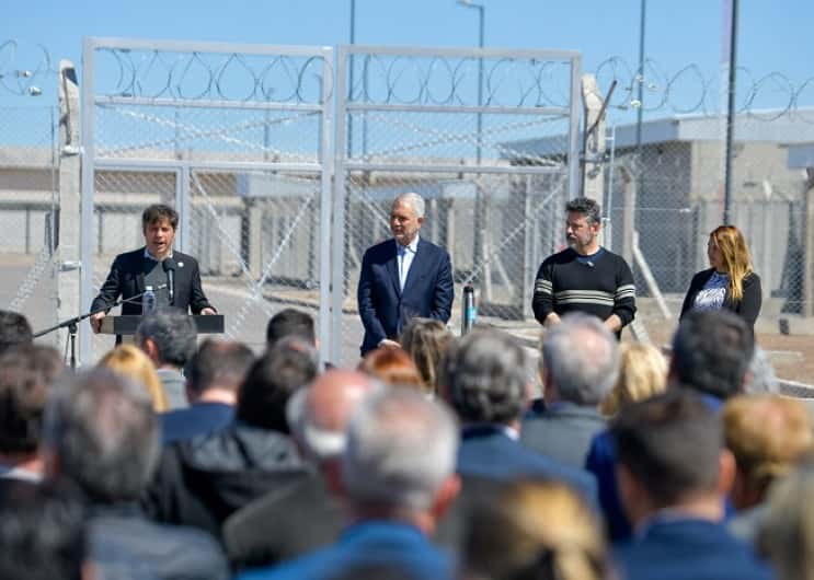 Kicillof inauguró un Complejo Penitenciario en Merlo: “Cuando asumimos el sistema tenía un hacinamiento del 110%”