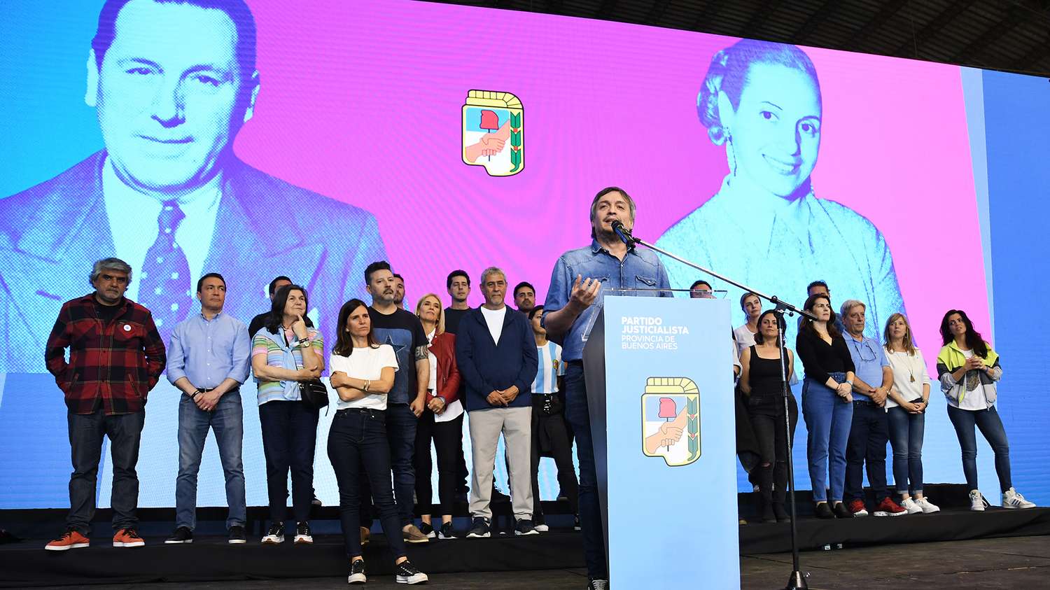 Máximo Kirchner encabeza Consejo del PJ bonaerense para respaldar a Sergio Massa