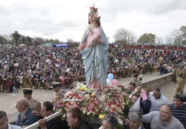 40 años de fe y devoción: La Virgen del Rosario de San Nicolás sigue atrayendo multitudes