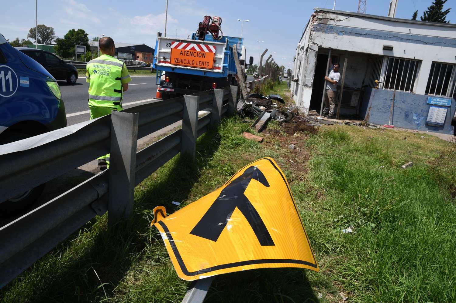 Imágenes sensibles: El video del accidente en el que fallecieron 3 jóvenes sobre Acceso Oeste, altura General Rodríguez