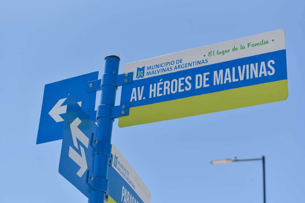Pablo Nogués: habilitaron la Avenida Héroes de Malvinas