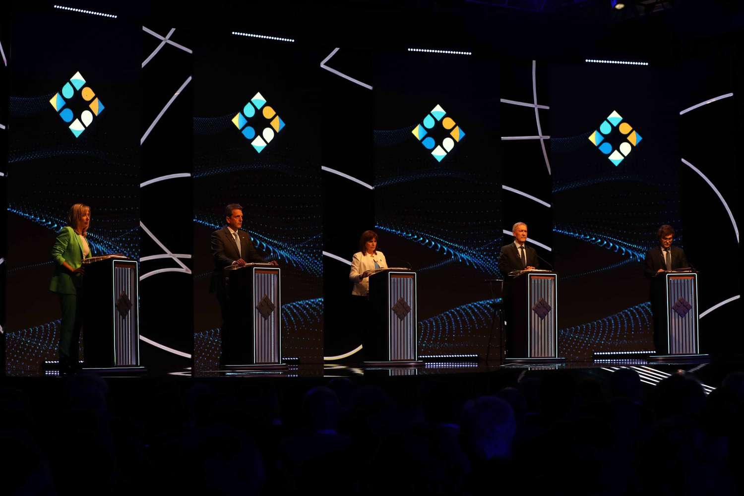 Debate Presidencial 2023: Insaurralde, Kicillof y los temas de la Provincia que mencionaron los candidatos
