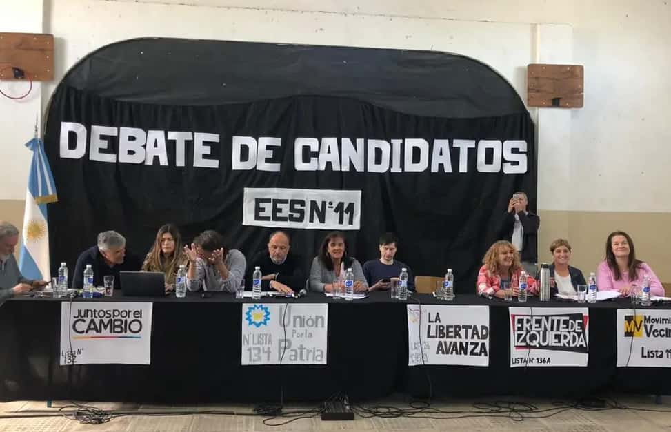 Debate de candidatos en Tres Arroyos: Juntos, Unión por la Patria y el vecinalismo llegan con chances al 22 de octubre