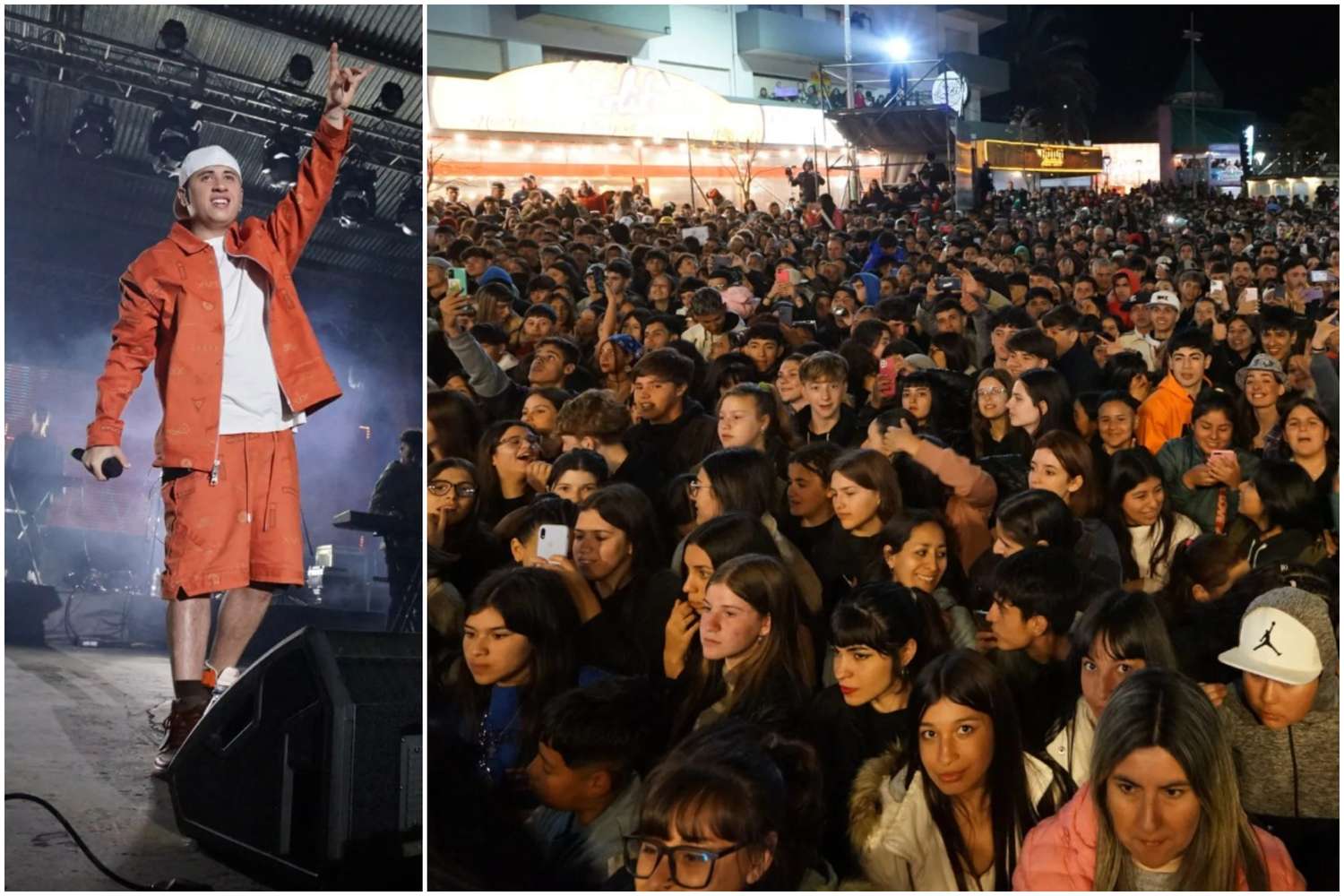 Ante una multitud, FMK cerró la tercera noche de la Fiesta de la Diversidad Cultural de Villa Gesell: Cómo sigue el show