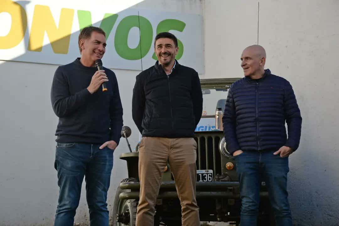 Olavarría: En el último tramo de la campaña, Galli recibió el respaldo de Santilli y Espert
