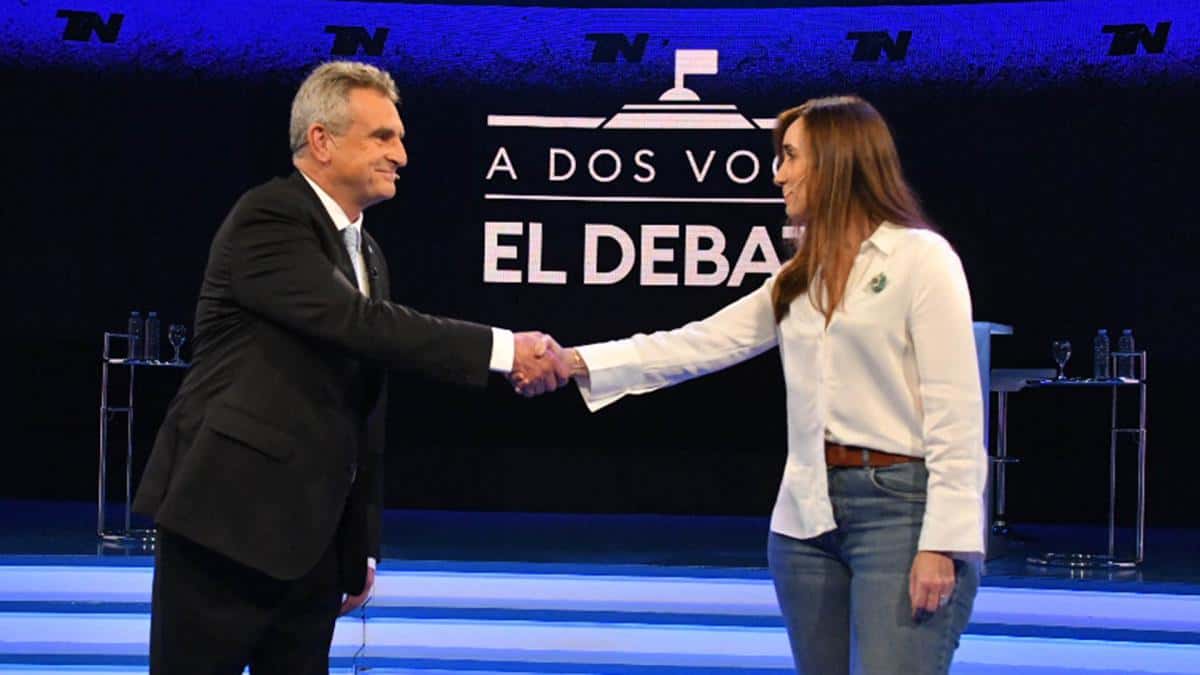 Balotaje: Rossi y Villarruel protagonizaron un duro debate de candidatos a Vicepresidente