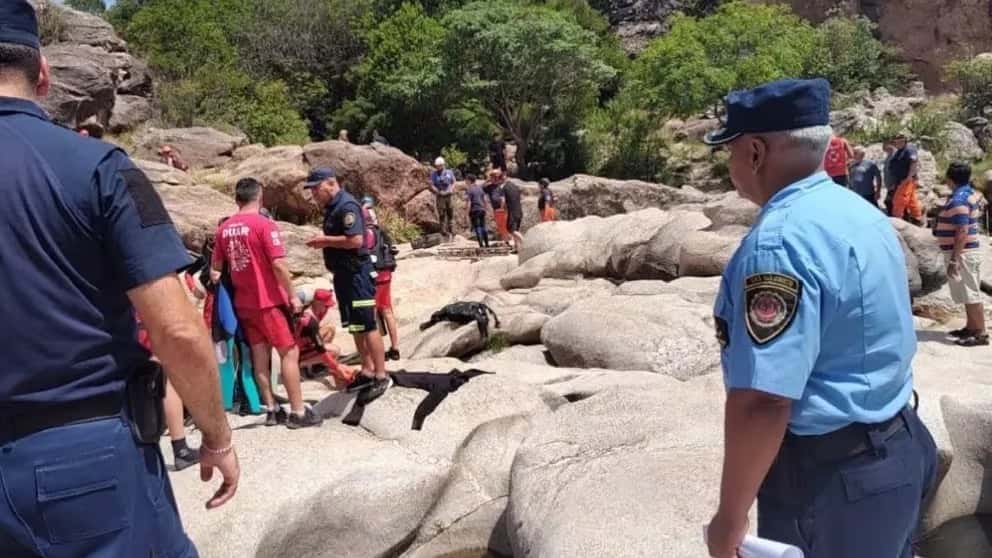 Un turista oriundo de Zárate y otro proveniente de Avellaneda murieron ahogados en Mina Clavero con diferencia de un día