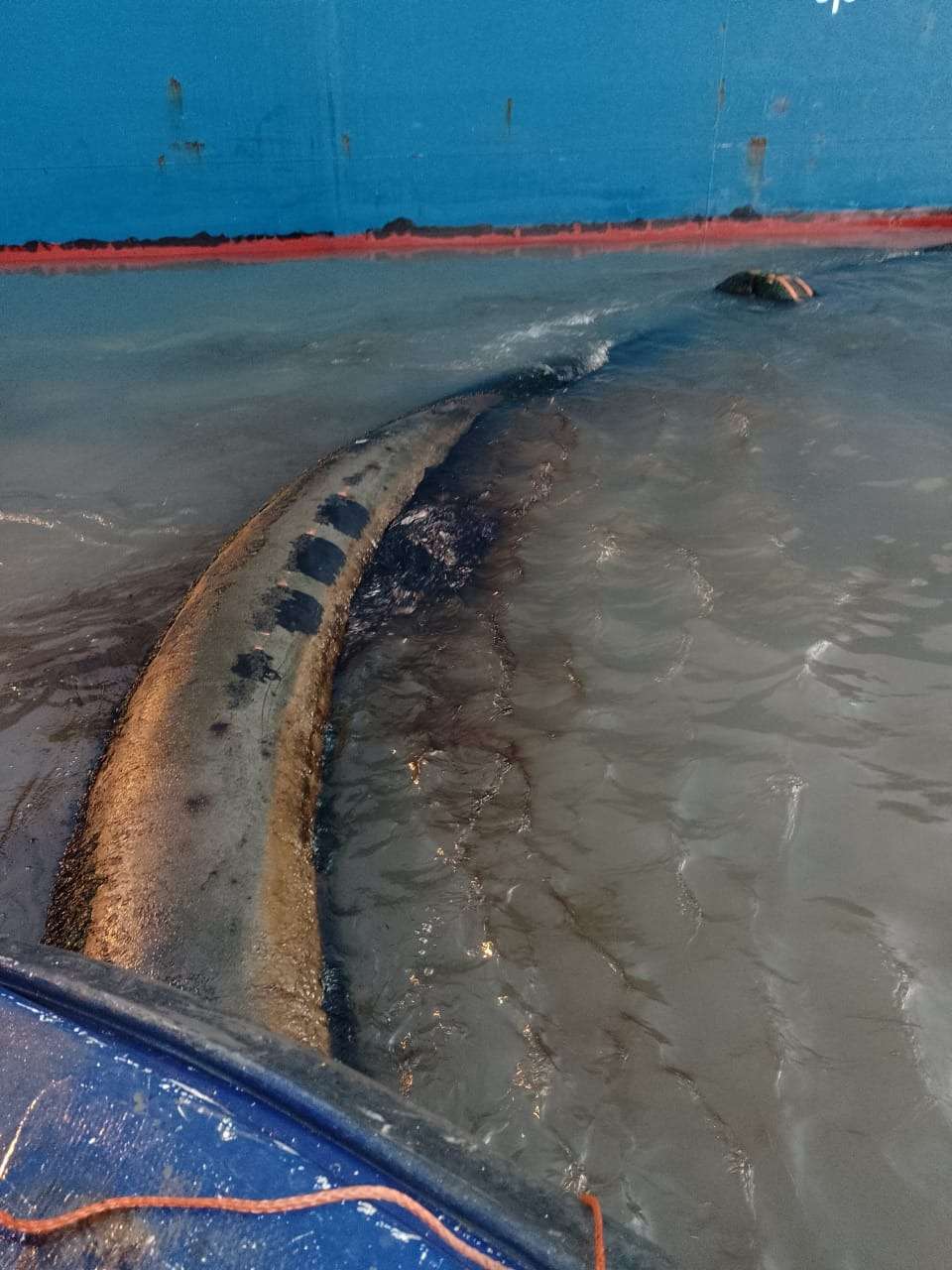 Otro derrame de petróleo en el estuario de Bahía Blanca y Coronel Rosales