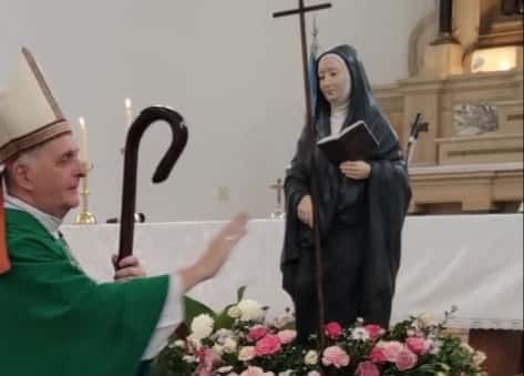 Misa de acción de gracias en General Villegas por la canonización de Mama Antula con la presencia del intendente Alegre