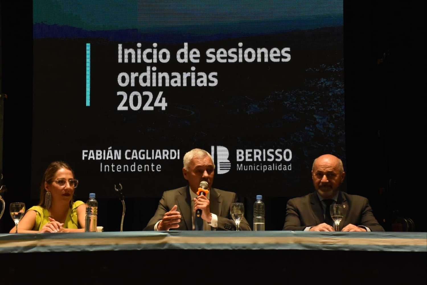 Apertura de Sesiones en Berisso: "La reconstrucción de la Argentina viene de la mano de Axel Kicillof", dijo Cagliardi