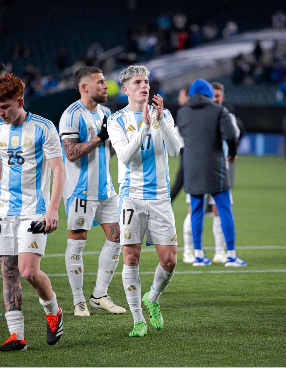 Sin Messi, Argentina enfrenta a Costa Rica en Estados Unidos