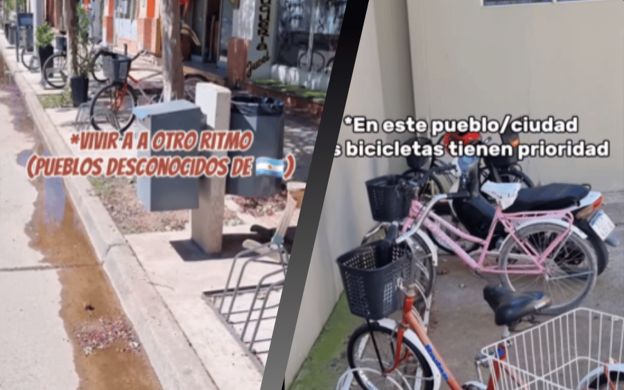 #DeRedes Laprida, la Amsterdam bonaerense, el reel viral que mostró el pueblo de las bicicletas