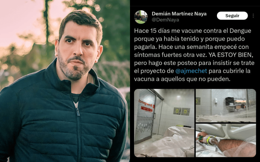 Concejal de PRO de Moreno, con dengue: Pidió que se trate un proyecto de ley sobre la vacuna