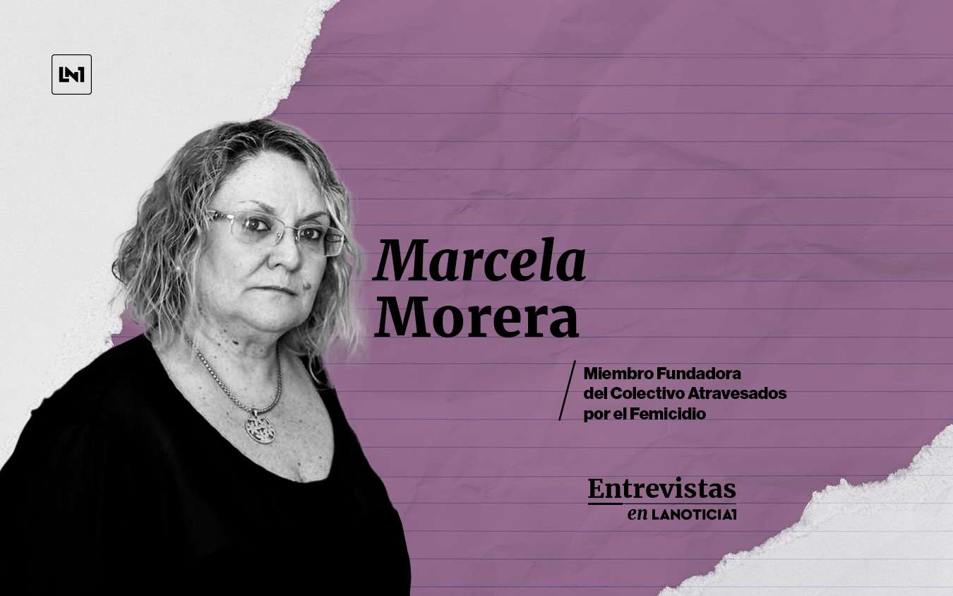 Marcela Morera, de Atravesados por el Femicidio: "Hay que seguir luchando y ser la voz de esas mujeres que ya no están"