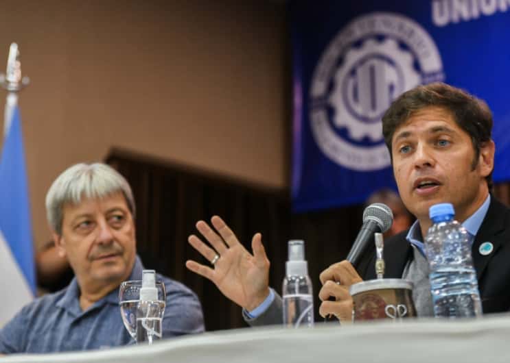 Kicillof se prepara para cerrar congreso nacional de la UOM en Mar del Plata