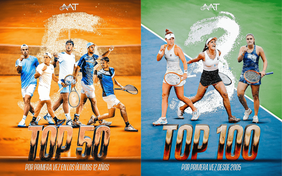 Tenistas bonaerenses se destacan en los rankings de hombres y mujeres después de varios años