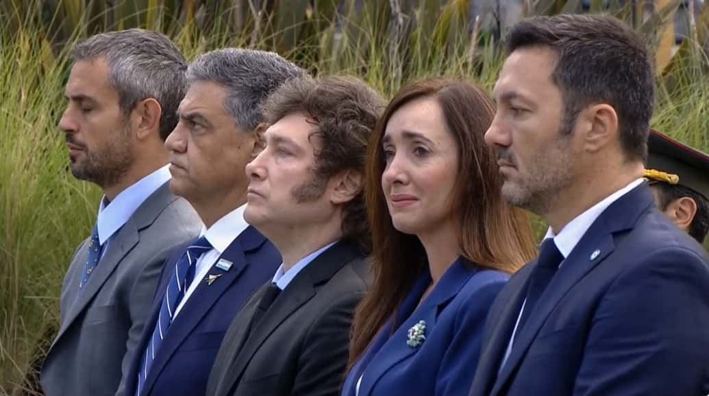 Victoria Villarruel en el acto por Malvinas: "Hay un gobierno que reconoce el inmenso sacrificio de las Fuerzas Armadas"