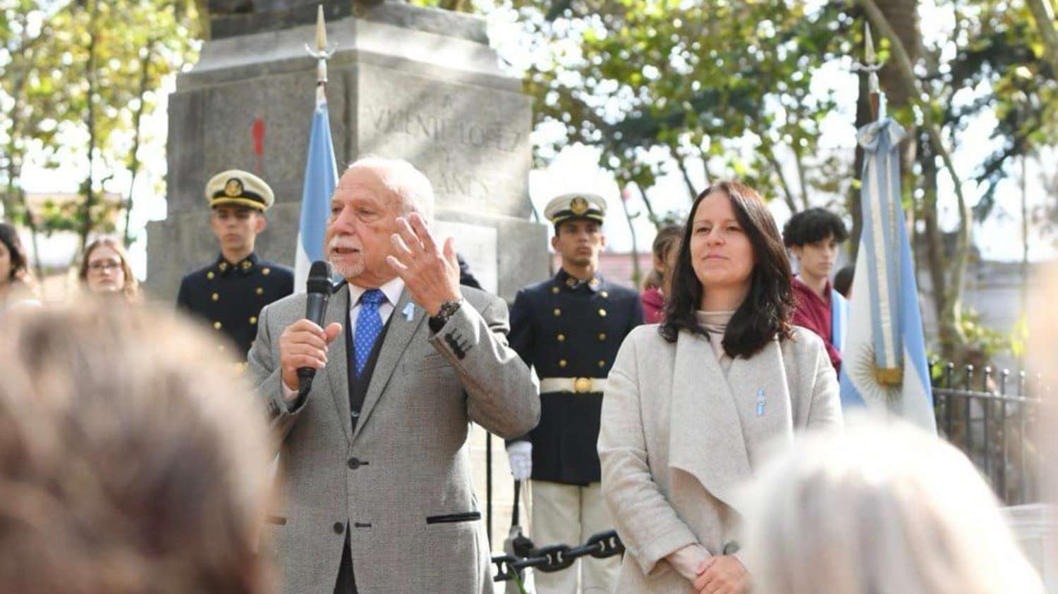 Vicente López: Así se celebró el Día del Himno Nacional en el único municipio del país que lleva el nombre de su autor