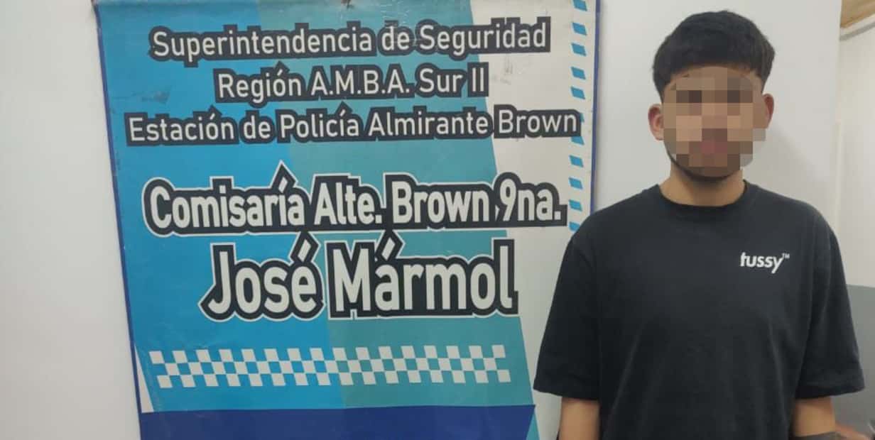 Detienen al hijo de un concejal libertario de Florencio Varela por una entradera a una jubilada en Almirante Brown