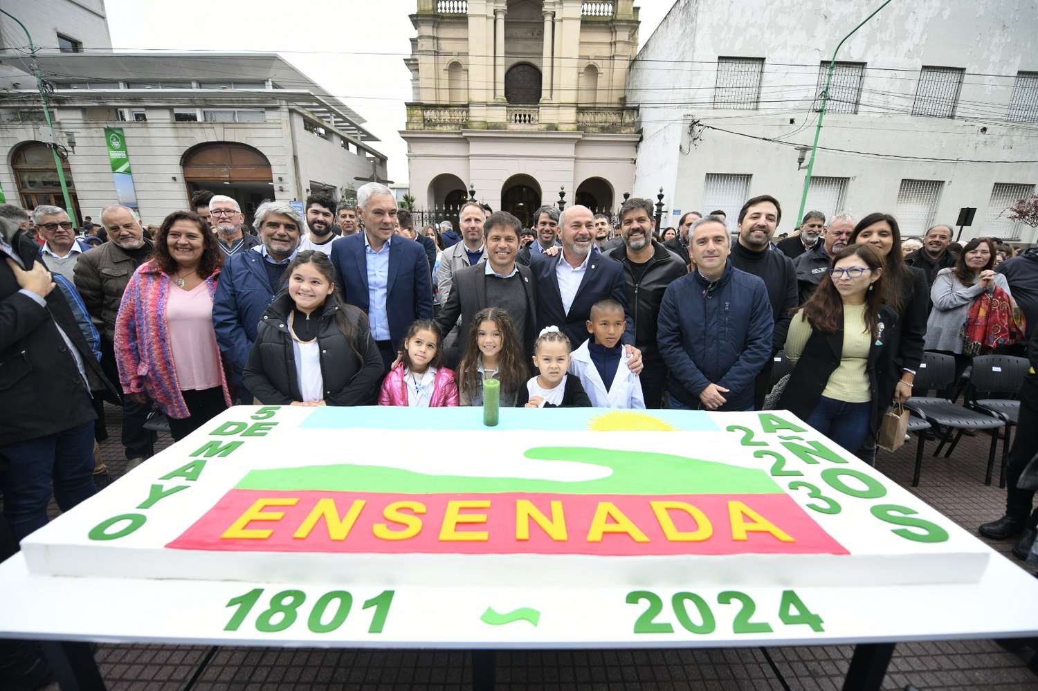 Ensenada celebró su Aniversario 223° con presencia del Gobernador e intendentes de la Región Capital