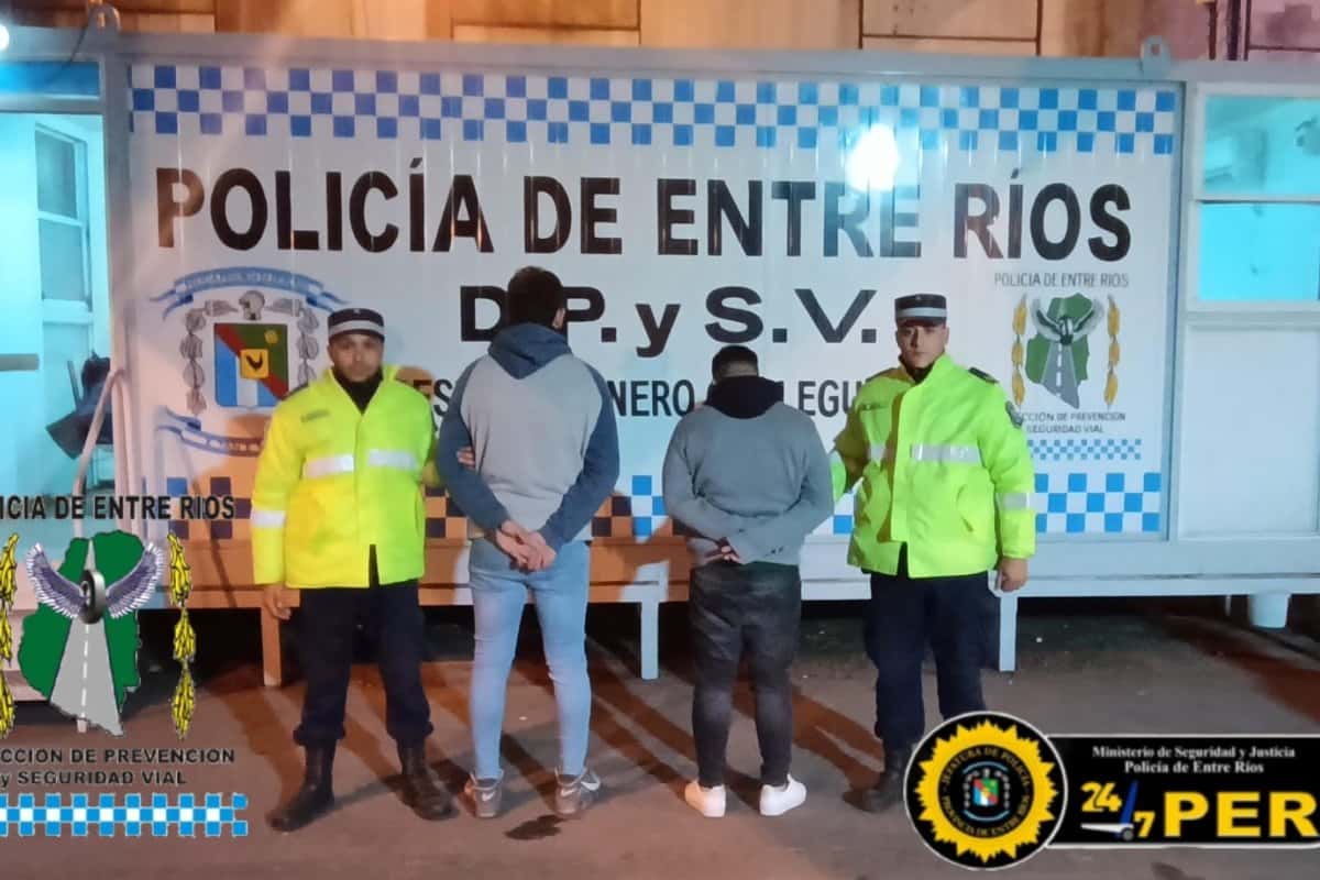 Detuvieron en Entre Ríos a los "hermanos macana" de Luján: Circulaban además con licencia trucha