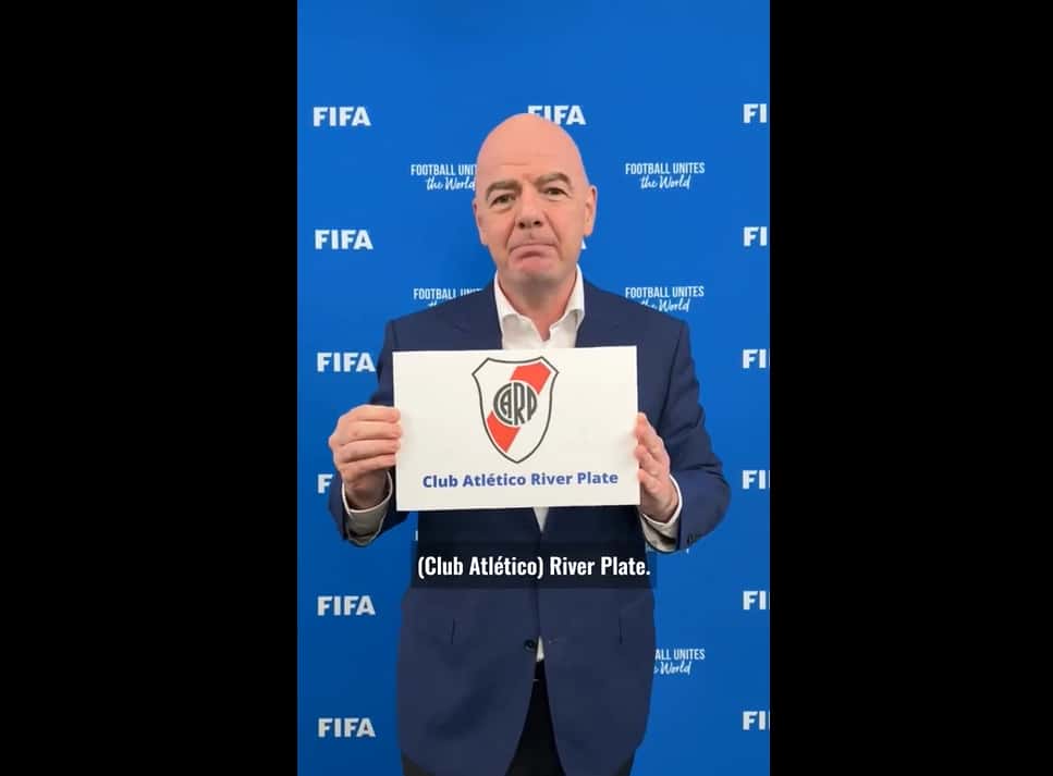 FIFA le dio la bienvenida oficial a River Plate al Mundial de Clubes de 2025