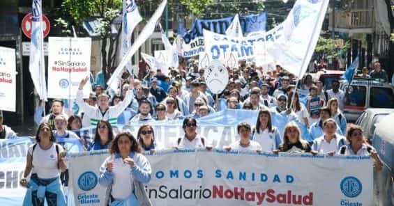 "Sin trabajadores no hay salud": Paro del gremio de la Sanidad