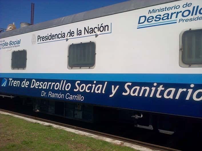 Chascomús: Meoni y Arroyo presentan el Tren Sanitario