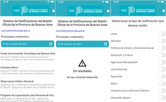 Nueva aplicación del Boletín Oficial bonaerense: Tendrá un resumen diario y un sistema de alertas
