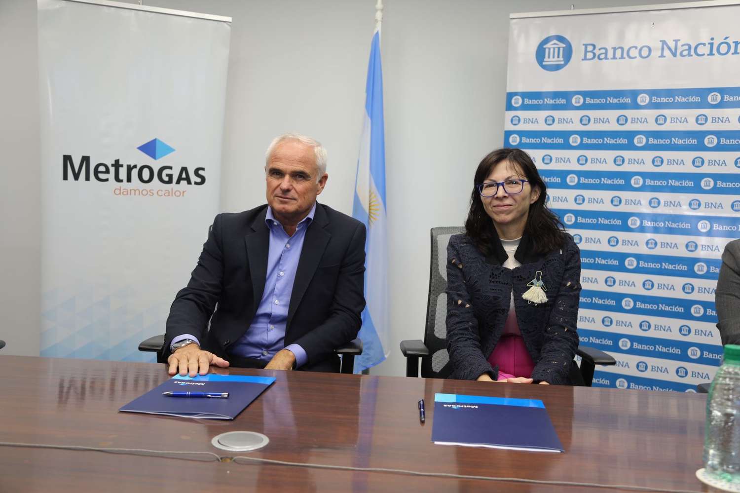 MetroGAS firmó un acuerdo con el Banco Nación por créditos a usuarios para que accedan al gas natural