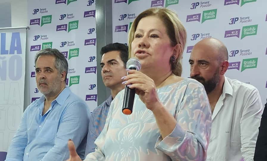 Graciela Camaño inauguró un local partidario en San Martín y lanzó su precandidatura a gobernadora