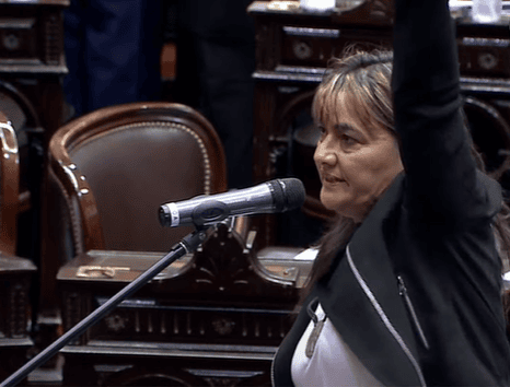 Diputados: Volvió al Congreso la trabajadora ferroviaria Mónica Schlotthauer, tras renuncia de Del Caño