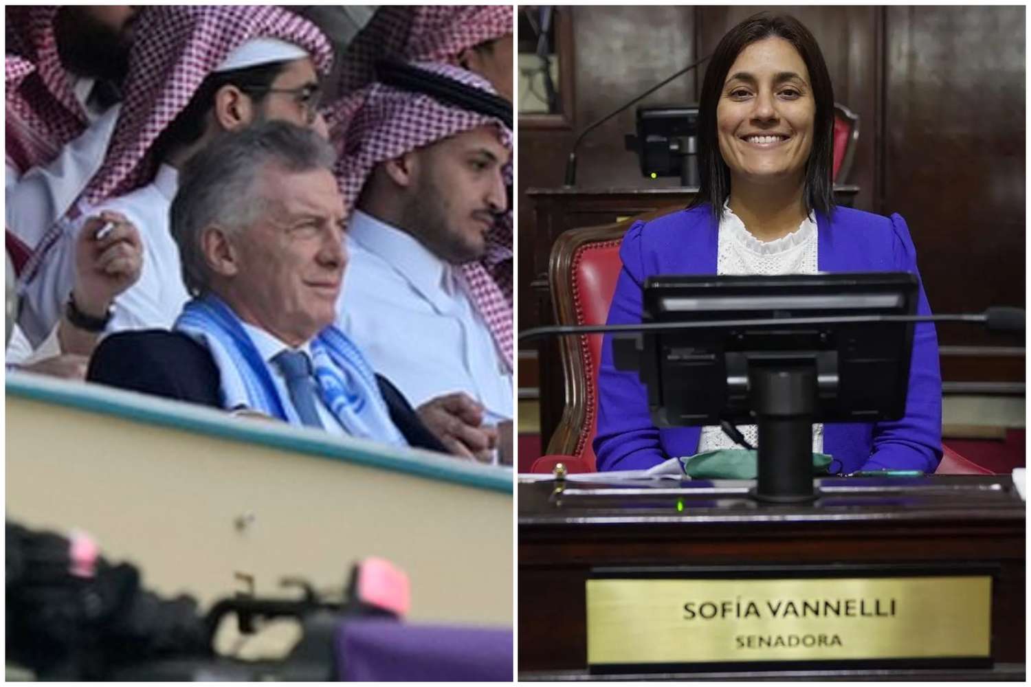 Senadora bonaerense trató de "mufa" a Macri tras la derrota de Argentina: "Tenía que quedarse en su casa"