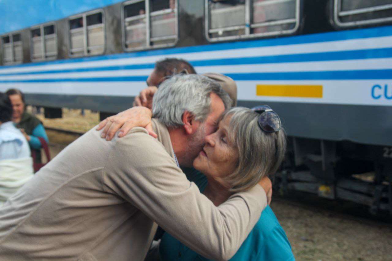 Durañona celebró la vuelta de un tren de pasajeros a San Antonio de Areco tras 30 años: "Fue un día histórico"