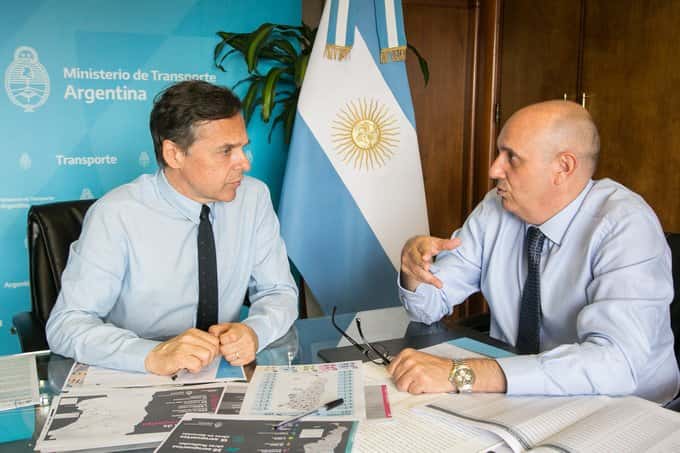 Guerrera se reunió con Giuliano antes de dejar el Ministerio