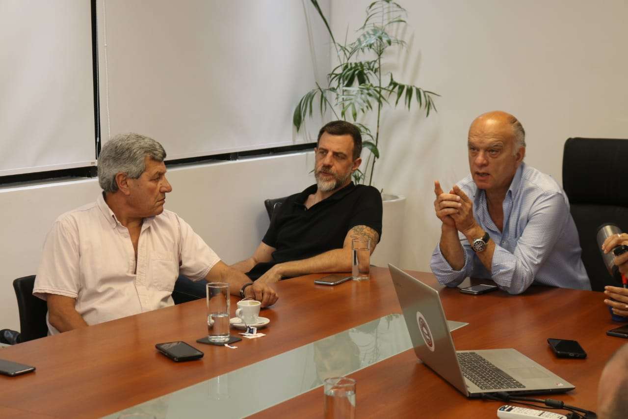 Lanús: Grindetti recibió a De Gennaro para trabajar en conjunto en la "lucha contra el hambre"