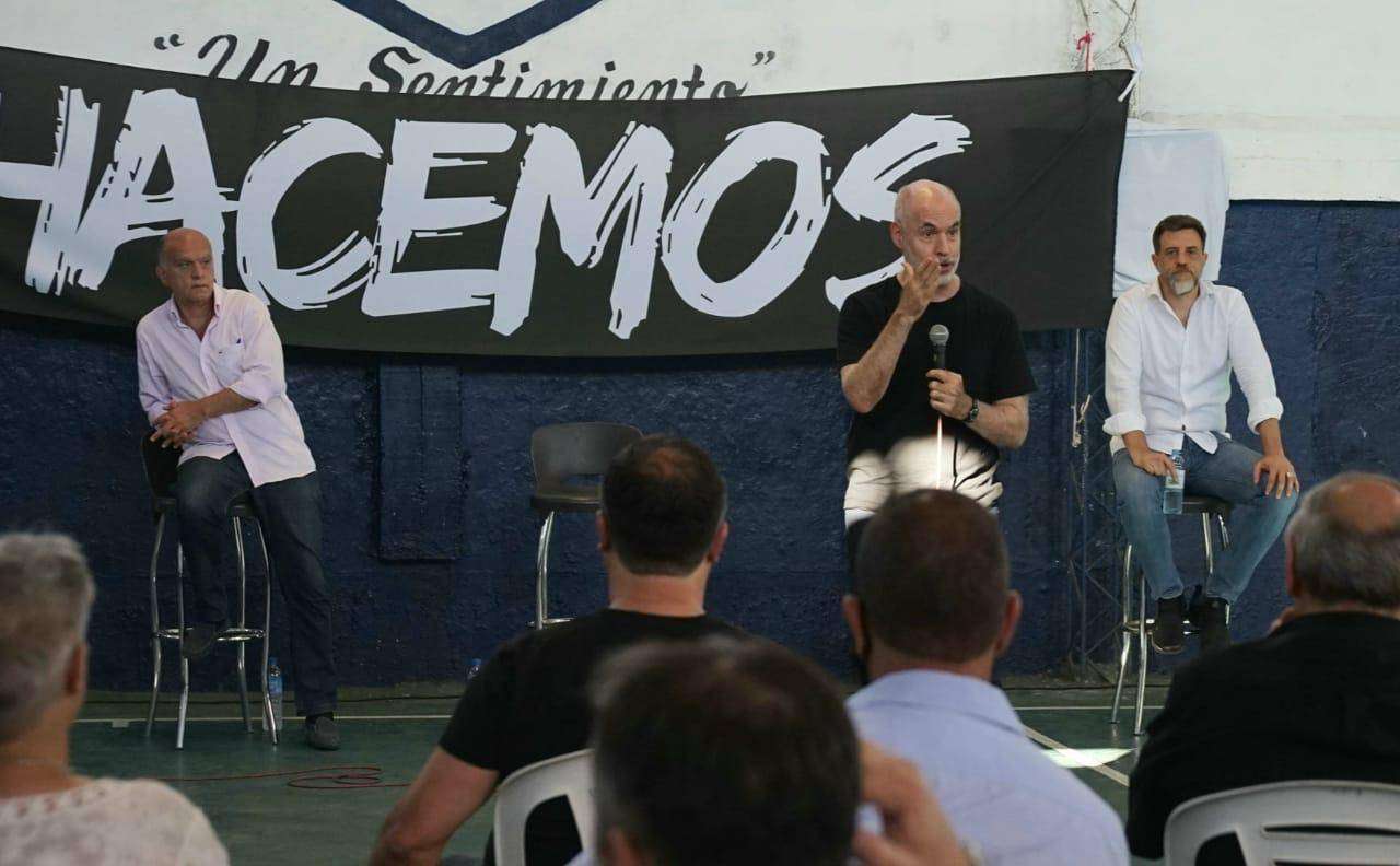 Lanús: Rodríguez Larreta y Grindetti en lanzamiento de espacio peronista opositor