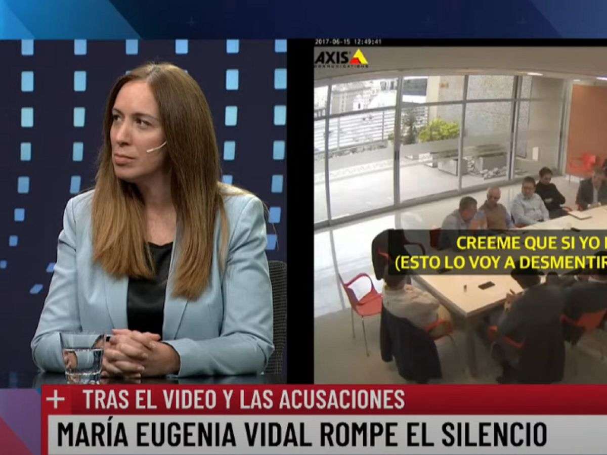 María Eugenia Vidal rompió el silencio: Negó una mesa judicial y pidió no victimizar a los mafiosos