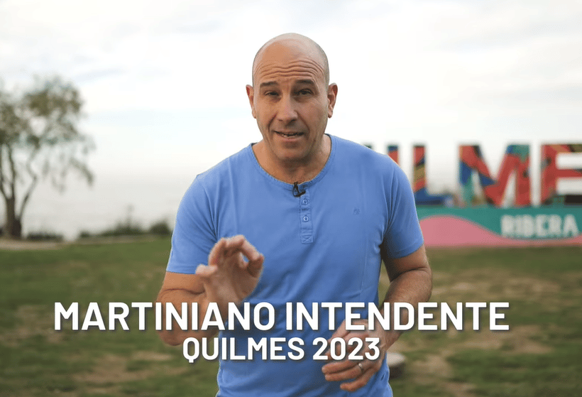 Rumbo a las elecciones 2023: Martiniano Molina lanzó su candidatura a la intendencia de Quilmes