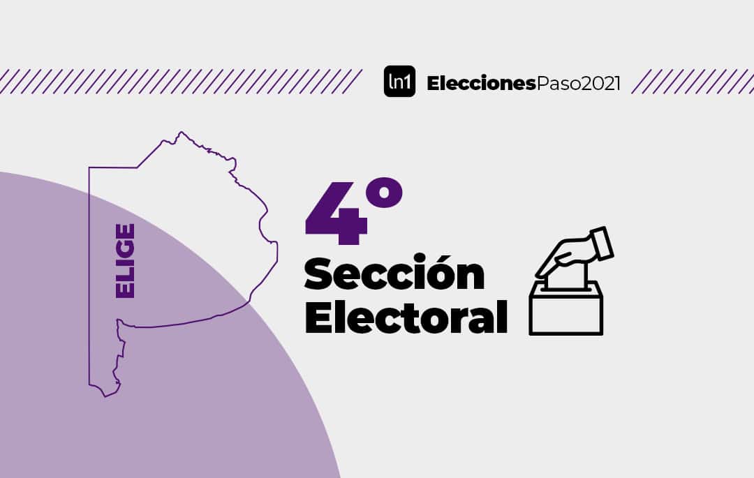 Elecciones Paso 2021: Resultados oficiales en la Cuarta Sección Electoral