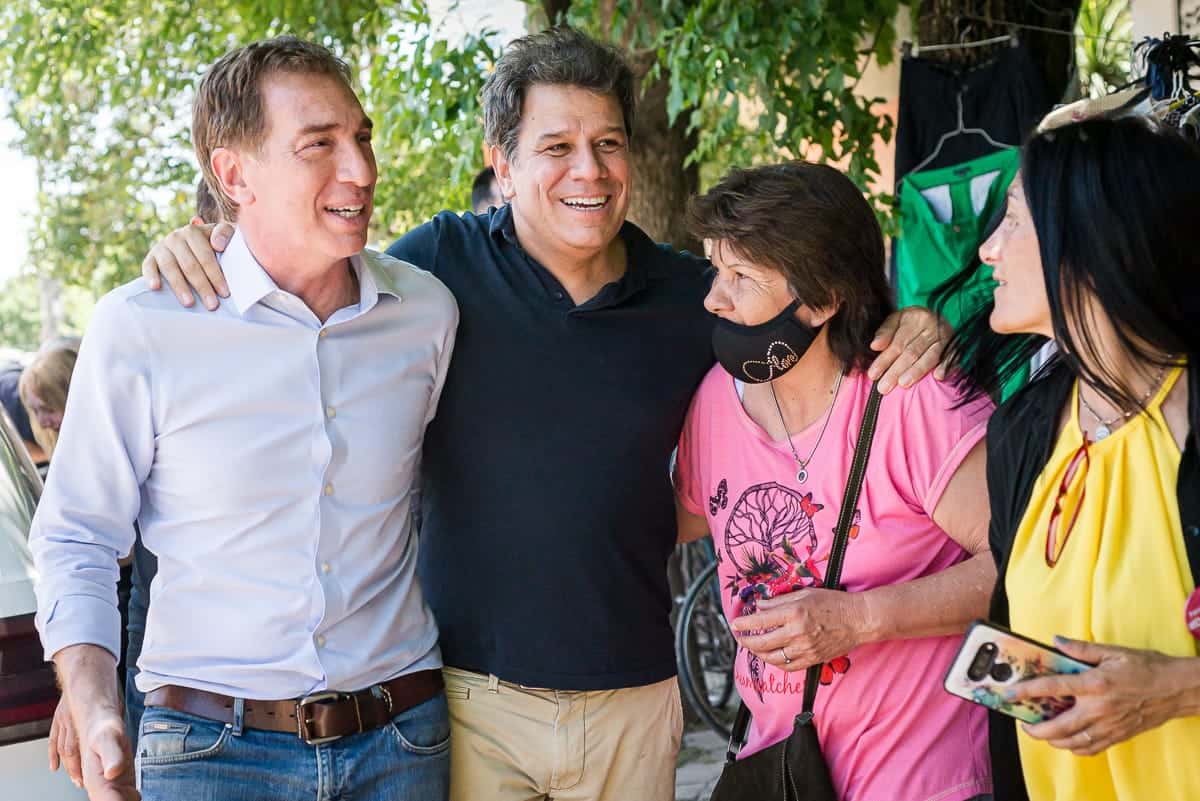 Elecciones 2021: Santilli y Manes se mostraron juntos y pidieron "consolidar la elección" de las PASO en noviembre