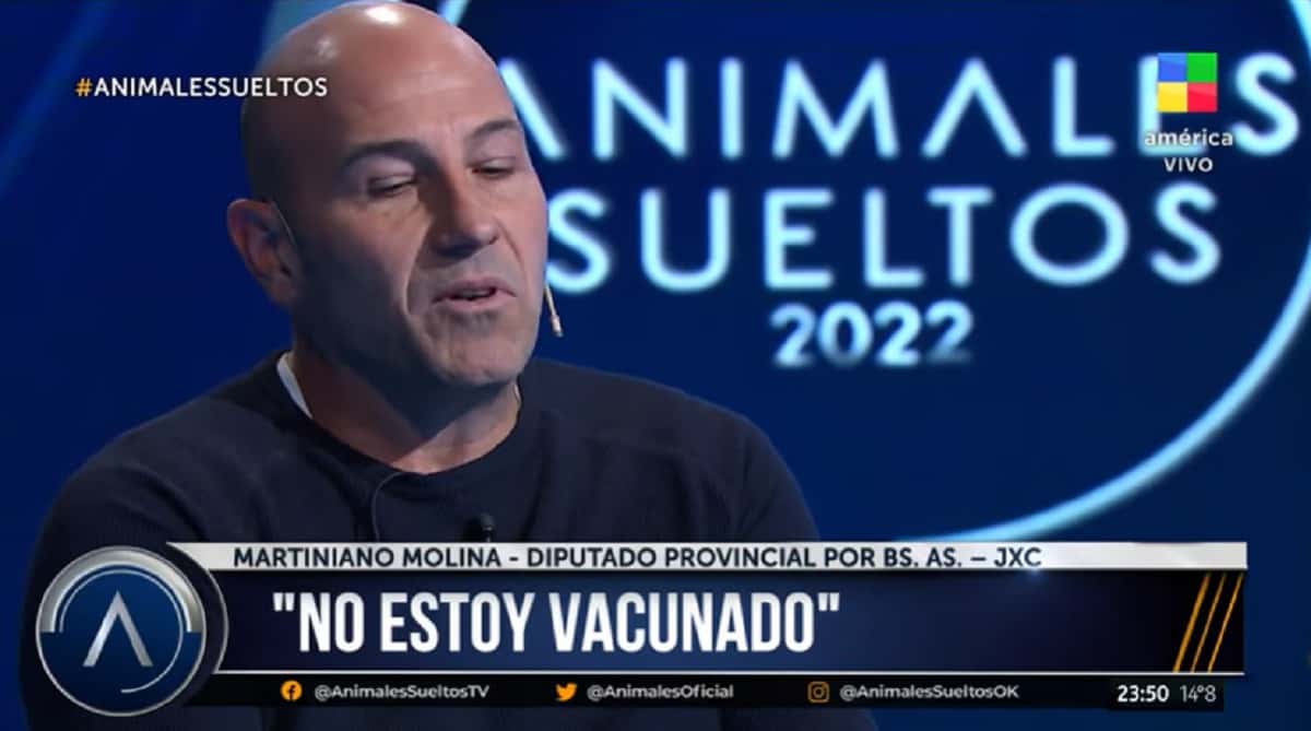 Pese a que en 2021 dijo que se vacunaría, Martiniano Molina admitió que no se inoculó: "Es mi decisión"