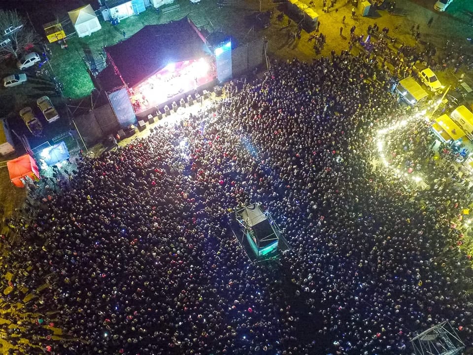 Unas 30 mil personas asistieron a la Cumbia Fest de Junín: Cerró la banda cordobesa “Sabroso”