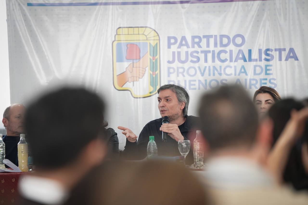 Máximo Kirchner en el PJ bonaerense