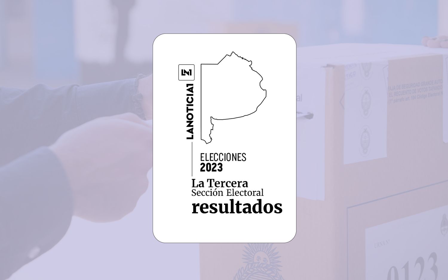 Resultados oficiales en la Tercera sección electoral