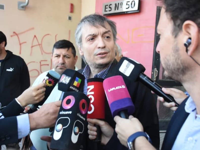 Máximo Kirchner votó en La Plata: “Los sufragios se van a contar tranquilamente, como sucede desde el 83”
