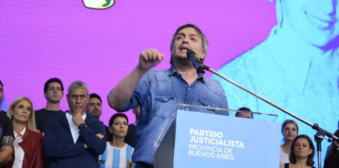 Máximo Kirchner, titular del Pj bonaerense.